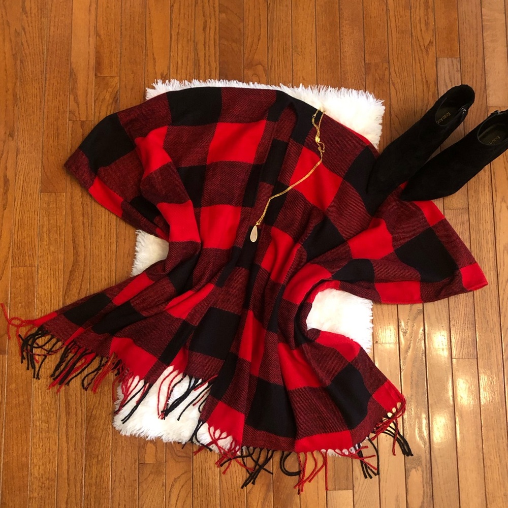 Buffalo Plaid Wrap
